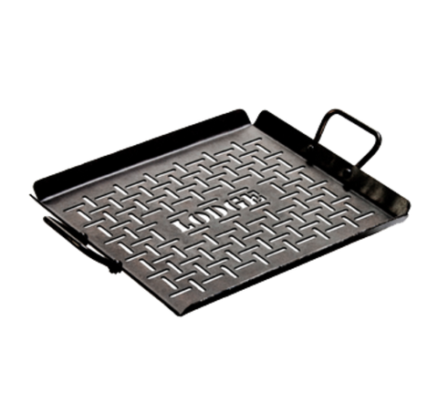 CRSGP12 Lodge Mfg 13" x 12" Induction Grilling Pan - Each