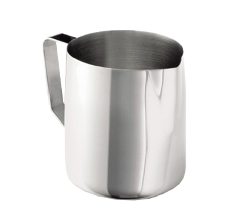 2024 Tablecraft Frothing Cup, 20-24Oz, With Handle, Stainless Steel, Mirror Finish