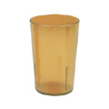 PLTHTB010A Thunder Group 9-1/2 Oz. Amber Tumbler-Thunder Group