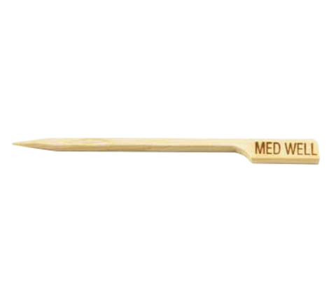 MEDWELL Tablecraft 3-1/2" Cash & Carry Meat Marker Pick - Pack