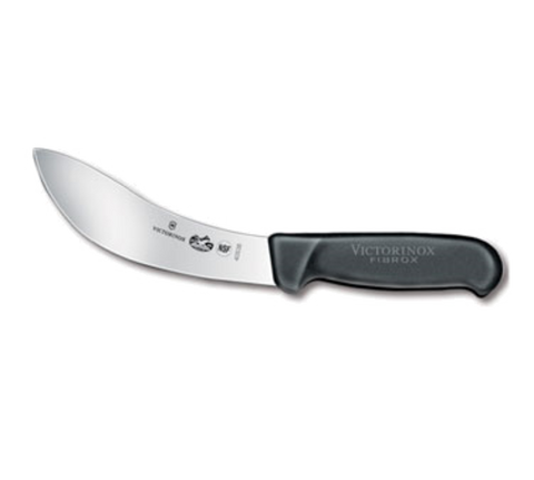 5.7803.15  Victorinox 6" Butcher/Skinning Knife w/ Black Fibrox Handle