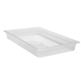 12PP190 Cambro Food Pan, full size, 2" deep, polypropylene, translucent, NSF-Cambro
