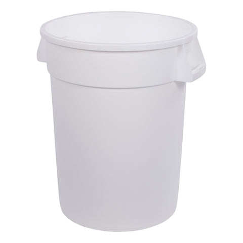 34103202 Carlisle 32 Gallon White Waste Container