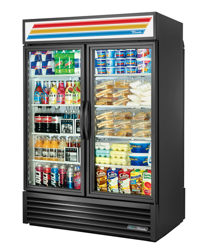 GDM-49RL-HC-LD True Two-Section, Refrigerated Merchandiser - Each