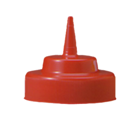 63Tk Tablecraft Cone Tip Top, Fits All 63Mm Widemouth™ Squeeze Bottles, Red