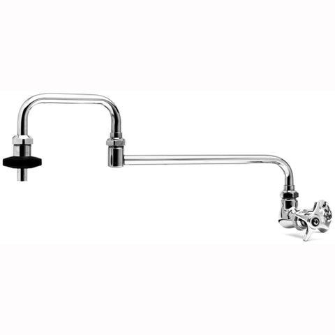 B-0594 T&S Brass 24" Wall Mounted Pot Filler Faucet