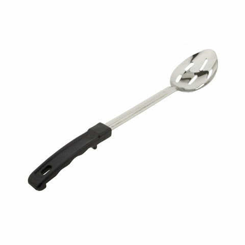 PHS15S Libertyware Basting Spoon, 15\" slotted, stainless steel, black plastic handle