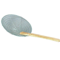 42618 Town 8" Galvanized Coarse Mesh Skimmer w/ Bamboo Handle-TOWN