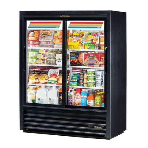 GDM-41SL-60-HC-LD True Two-Section, Convenience Store Cooler - Each