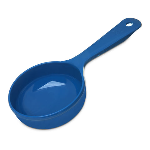 493114 Carlisle 8 Oz. Blue Portion Spoon