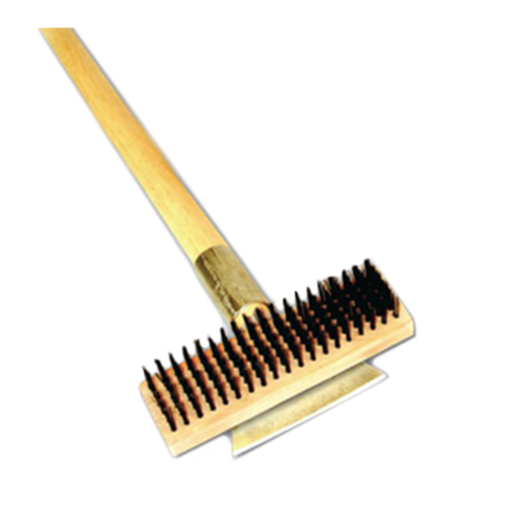 WDBS027H Thunder Group 27" Heavy-Duty Wire Brush With Scraper