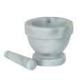 MRGR003 Thunder Group 3" Marble Mortar & Pestle Set-Thunder Group