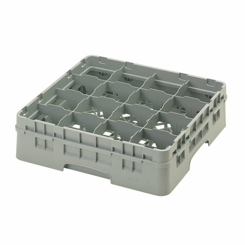 16S418151 Cambro With Soft Gray Extender, Camrack Glass Rack - Each