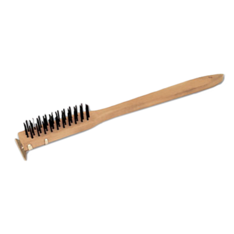 WDBS020H Thunder Group 20" Heavy-Duty Wire Brush With Scraper