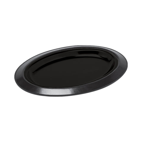 RO128BL Service Ideas 14" x 10" x 1-1/8" Thermo-Plate™ Platter Base Only - Each