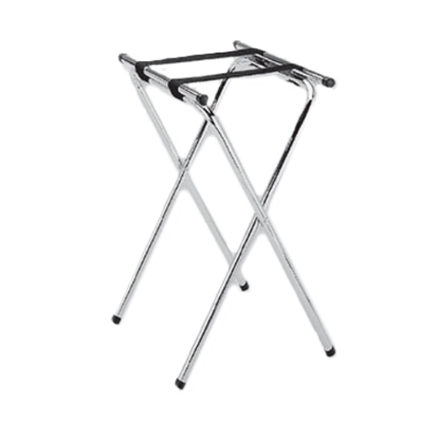 SLTS002 Thunder Group Double Bar Chrome Plated Tray Stand