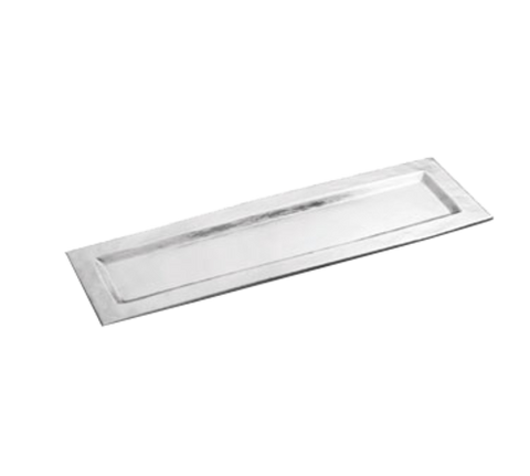 R247 TableCraft Products Remington Collection™ Rectangular Tray, 18-8 Stainless Steel, 21.5 x 7.25&quot;