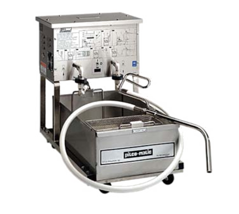 P14 Pitco 55 lb. Portable Fryer Oil Filter Machine