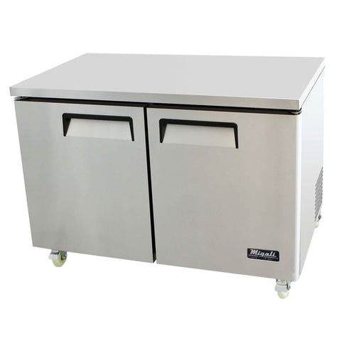 C-U48R-HC Migali 48" 2 Door Undercounter Refrigerator