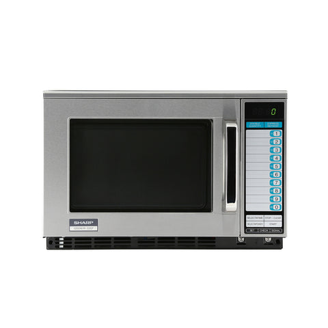 R-22GTF Sharp 1200W Heavy-Duty  Commercial Microwave w/ Touch Pad