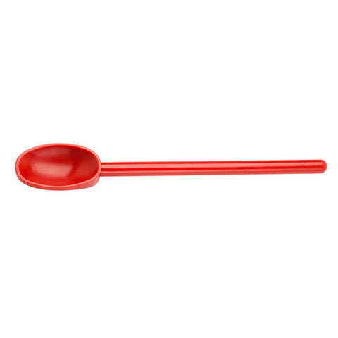 M33182RD Mercer 11-7/8" Red High Temperature Mixing Spoon