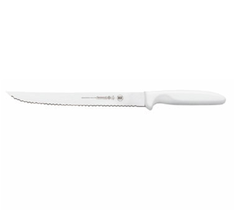 W5622-8E Mundial 8" White Serrated Edge Utility Slicer