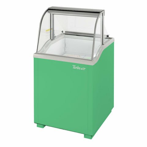 TIDC-26G Turbo Air 26" Green Ice Cream Dipping Cabinet