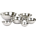 SLMB206 Thunder Group 8 Quart Heavy-Duty Stainless Steel Mixing Bowl-Thunder Group