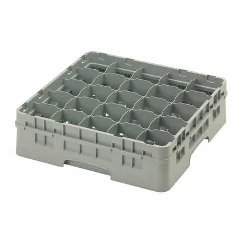 25S418151 Cambro With Soft Gray Extender, Camrack Glass Rack - Each