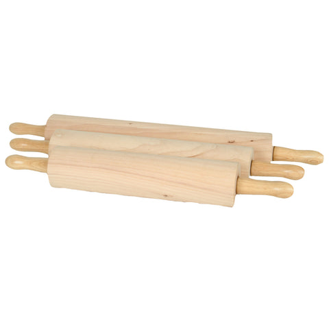 WDRNP013 Thunder Group 13" Wooden Rolling Pin